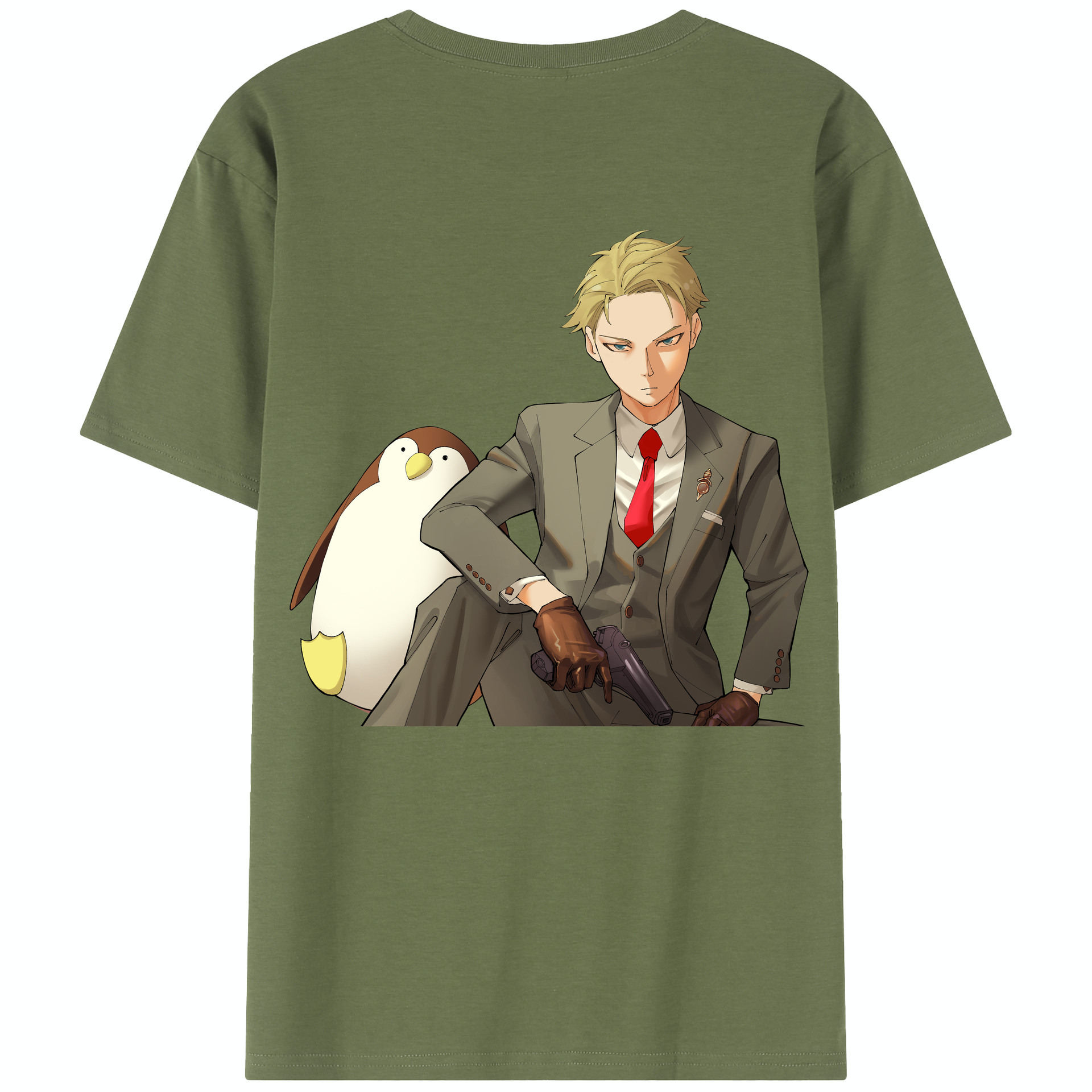 （画像用） SPY×FAMILY间谍家家酒 綿100％半袖Tシャツ（背面プリント）